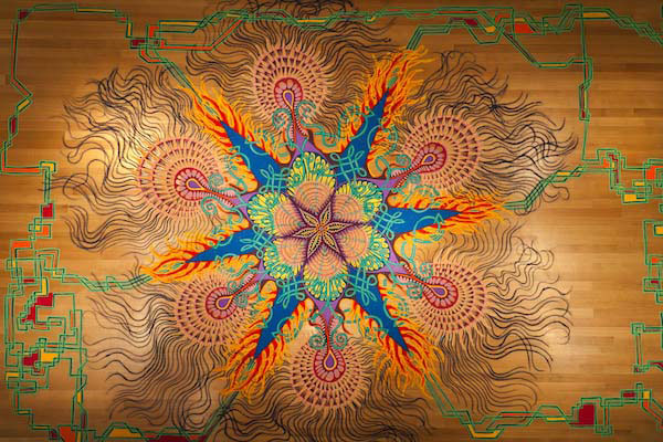 不得不惊叹Joe Mangrum创造的沙画艺术的神奇魅力