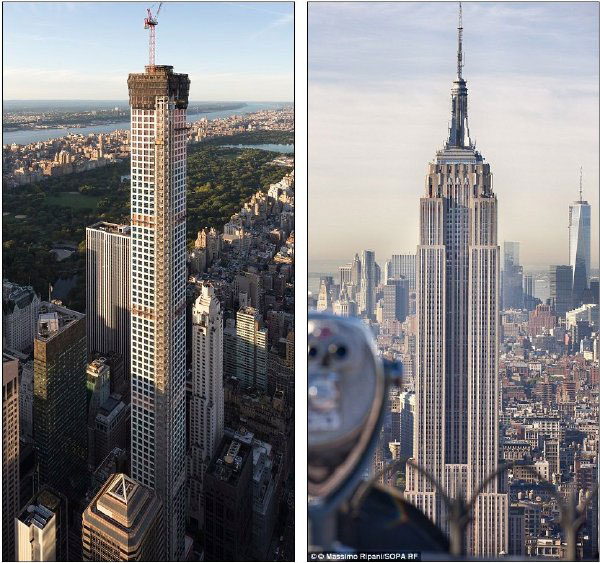 西半球最高公寓楼：鹤立鸡群俯瞰纽约