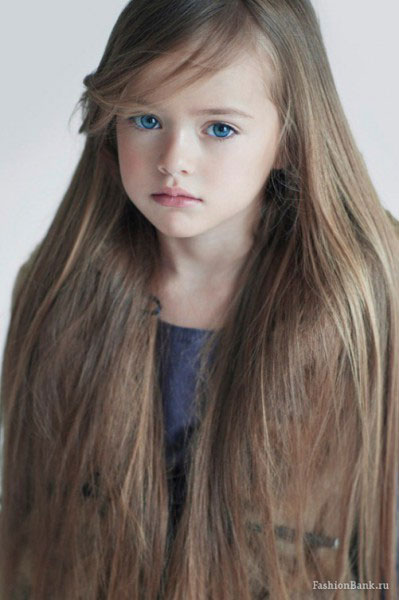 Instagram观光：最美丽的俄罗斯8岁女孩