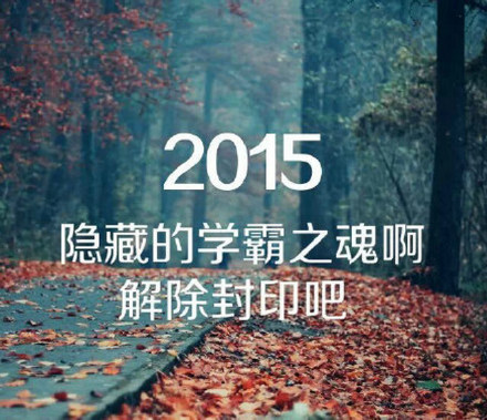 2015,许下我们心中最美好的愿望吧！