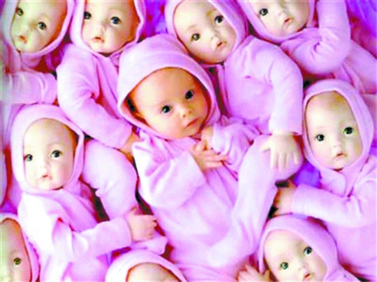 奇闻：印度女子一次产下十一胞胎