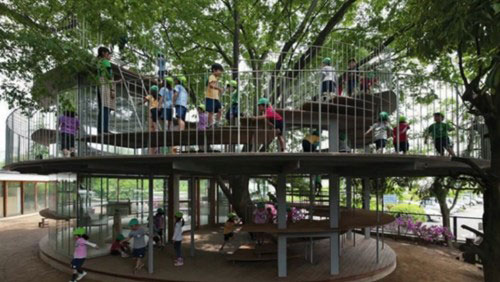 日本开放式创意幼儿园 让孩子学会独立