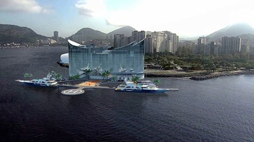 迪拜新式漂浮别墅 可享水陆双重梦幻美景