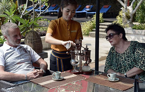 泰国酒店售卖象粪咖啡 每杯售价80元