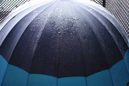 脑洞大开！日本超赞魔幻雨伞 下雨前后两个样