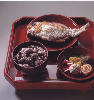 吃货的境界：日本主妇巧手编织美食 逼真惹人垂涎