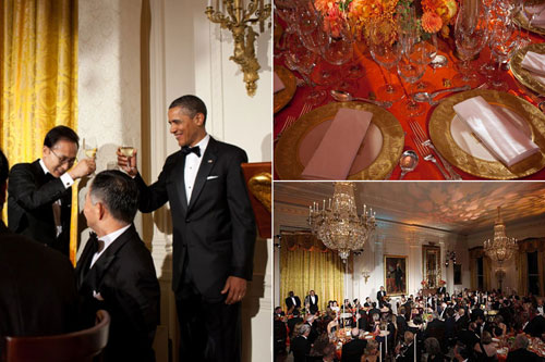 探秘白宫国宴：奥巴马都请外国领导人吃什么美食？