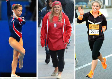 曾经的体操奥运冠军差点被肥胖毁掉，坚持跑步成功减肥
